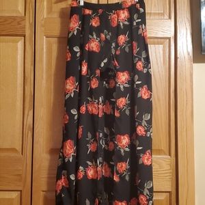 Rue 21 Rose shorts with half skirt